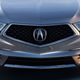 What the production “pentagonal” grille looks like on the 2017 Acura MDX (Photo credit: Acura)